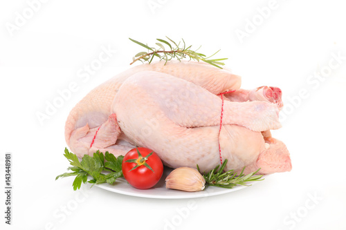 raw chicken