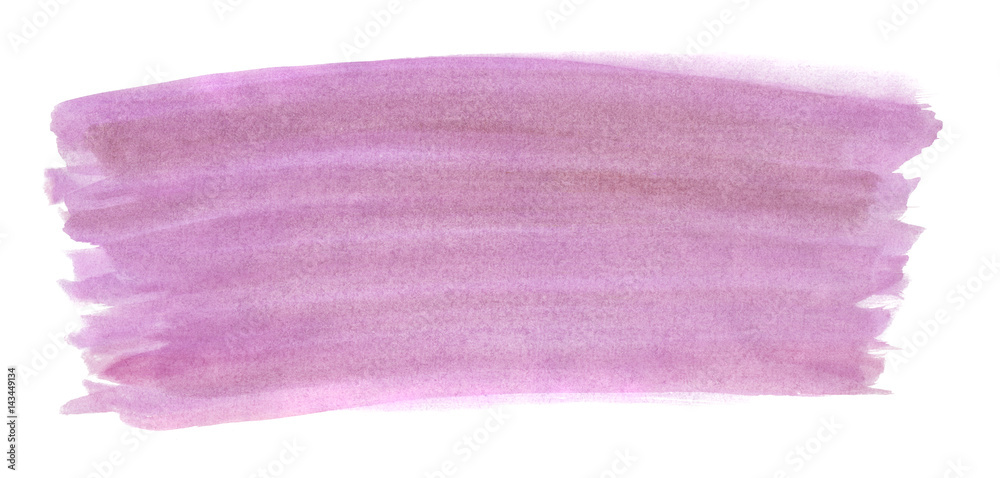 A fragment of the background in fuchsia tones painted with watercolors - obrazy, fototapety, plakaty 