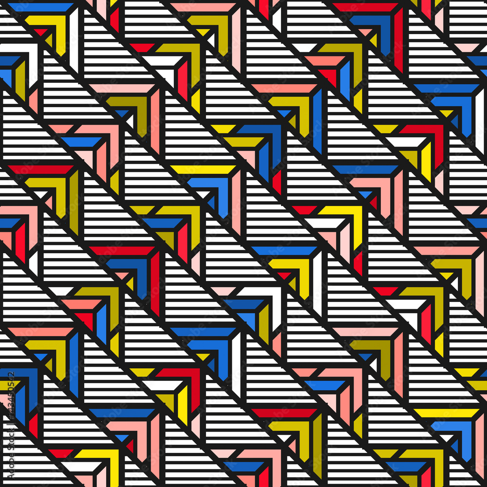 Colorful bright seamless pattern Colorful bright seamless pattern