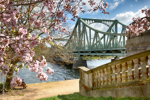 Frühling an der Glienicker Brücke