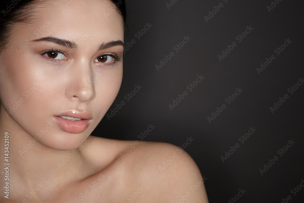 Beautiful young woman at studio Beautiful young woman at studio