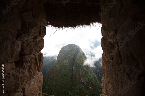 Peru Machu Picchu Putucusi photo