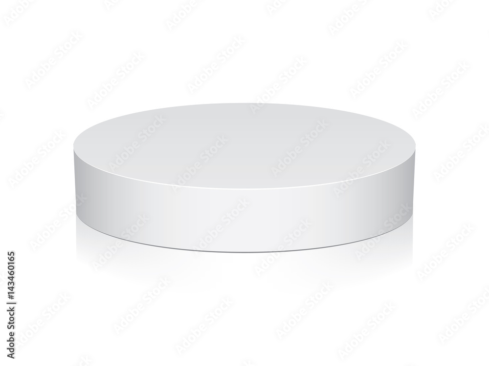 Round box for your design and logo. Easy to change colors. Mock Up Vector EPS10 Round box for your design and logo. Easy to change colors. Mock Up Vector EPS10