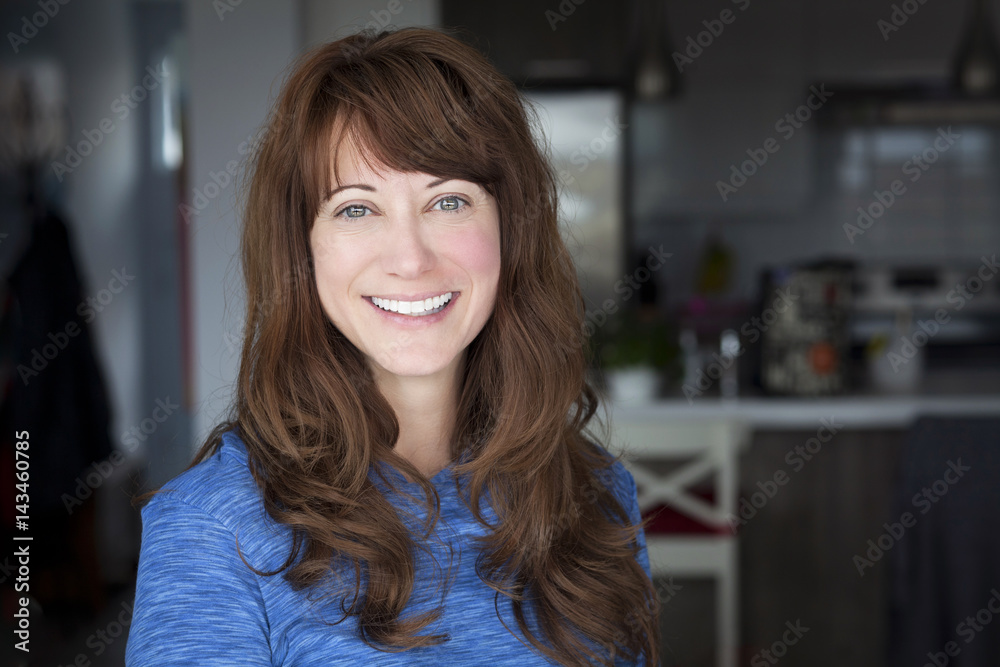 Portrait Of A Mature woman smiling At The Camera Portrait Of A Mature woman smiling At The Camera
