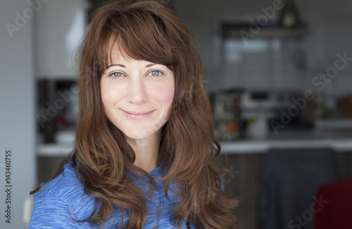 Portrait Of A Mature woman smiling at the camera