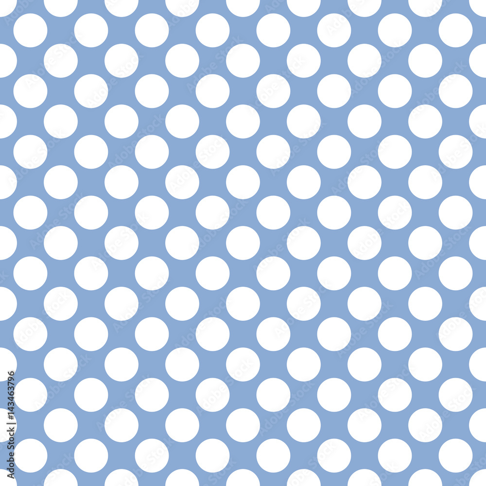 Seamless soft blue polka dots pattern texture background Seamless soft blue polka dots pattern texture background
