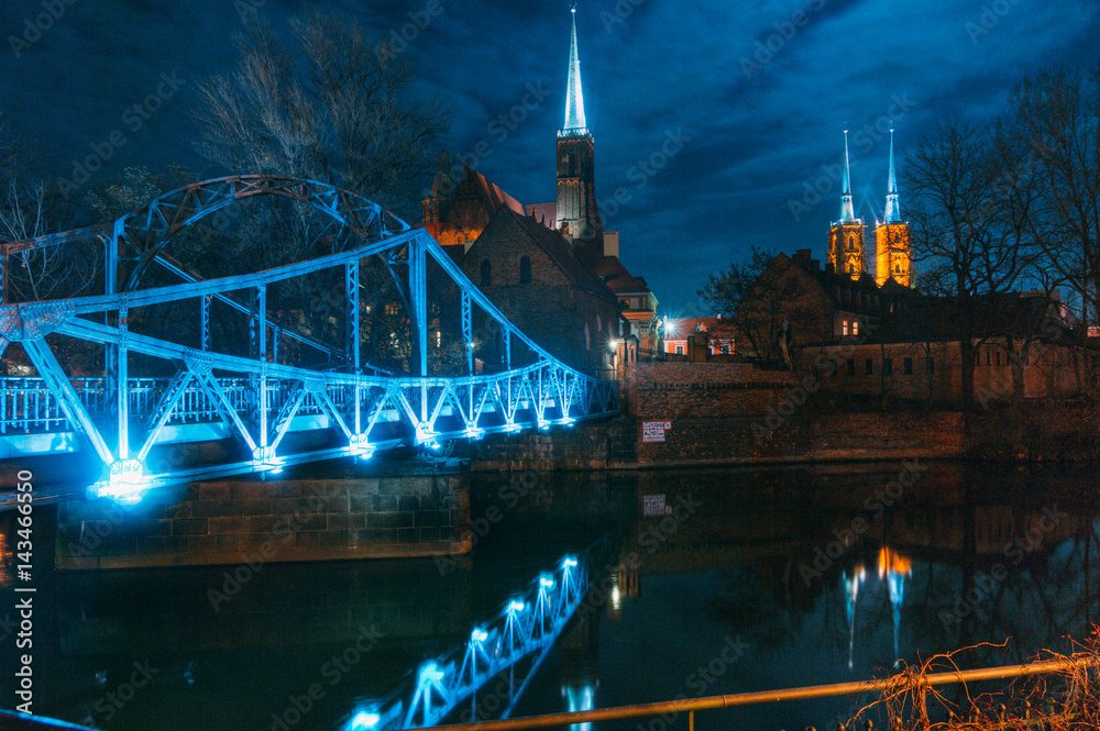 Obraz premium Wroclaw's Saint Johns the Baptist Cathedral, Wroclaw, Poland
