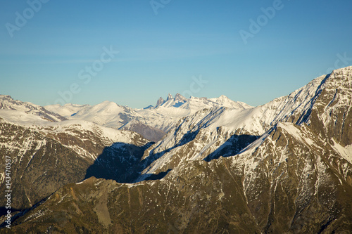 Vers les Aiguille d'Arves (Isère)