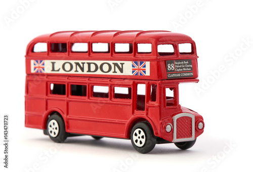 Photography Red London Bus Toy Souvenir