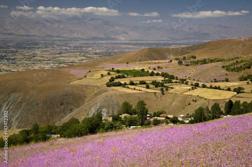 Scenic view of Karasu Valley Erzincan Turkey