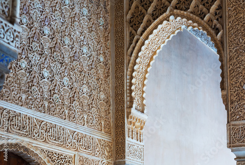  Details of Court of the Lions  in Alhambra