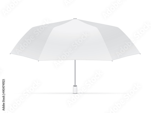 umbrella for your design and logo. Easy to change colors. Mock up. EPS 10