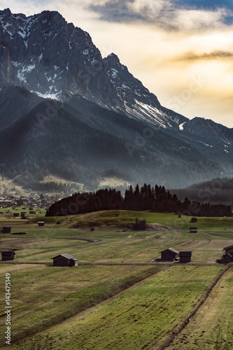 Berglandschaft in Bayern