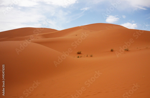 Desert at Merzouga, eastern Morocco