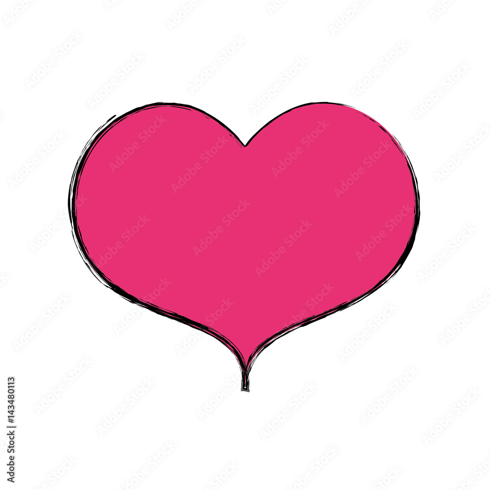 Heart love romanticism icon vector illustration graphic design Heart love romanticism icon vector illustration graphic design