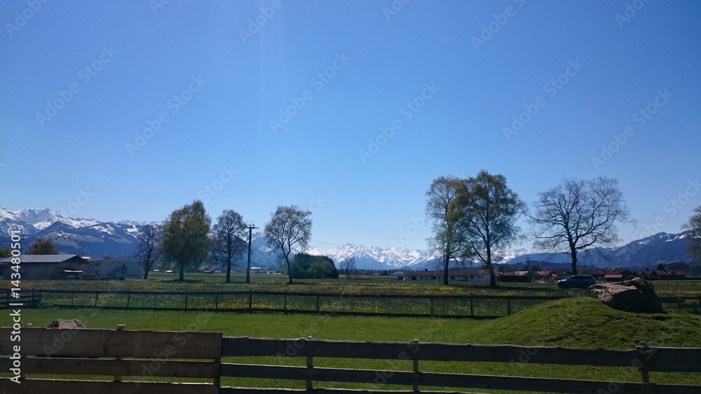 Obraz premium Sommertraum Allgäu