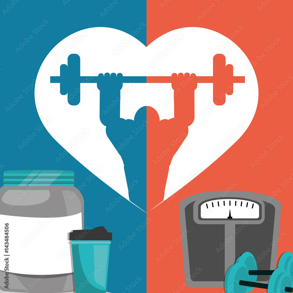 gym poster weight protein food poster vector illustration eps 10 gym poster weight protein food poster vector illustration eps 10