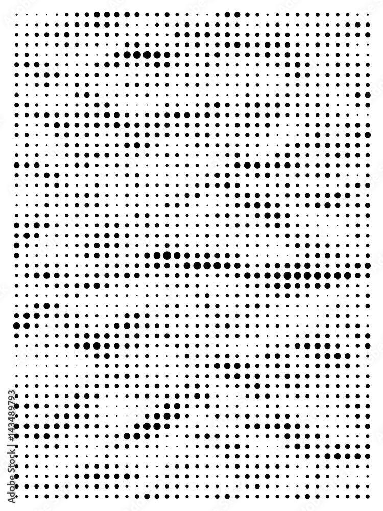 Abstract retro halftone background