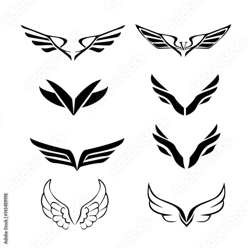 wings pack vector
