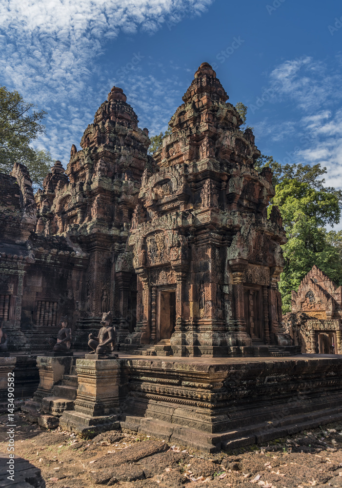 Banteay Srei temple in Cambodia