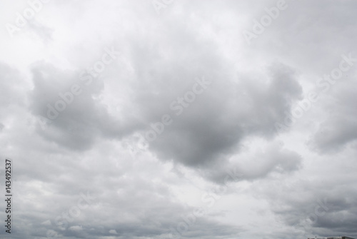 Canvas Print Dark Cloudy Skies