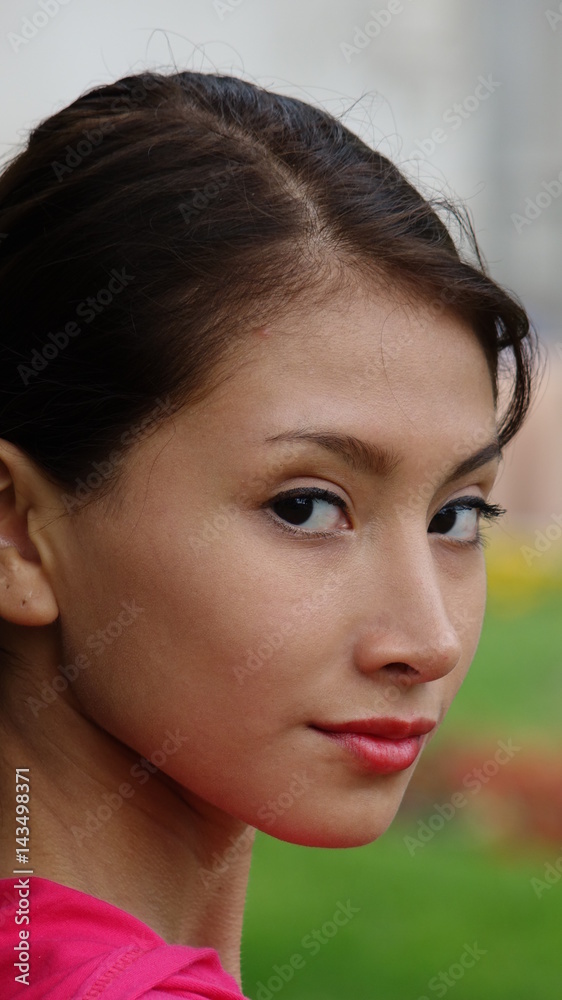 Fototapeta premium Pretty Hispanic Teen Girl