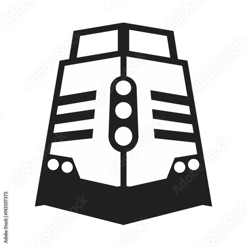 locomotive logo vector.