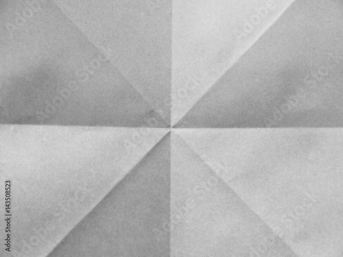 gray sheet of paper folded texture