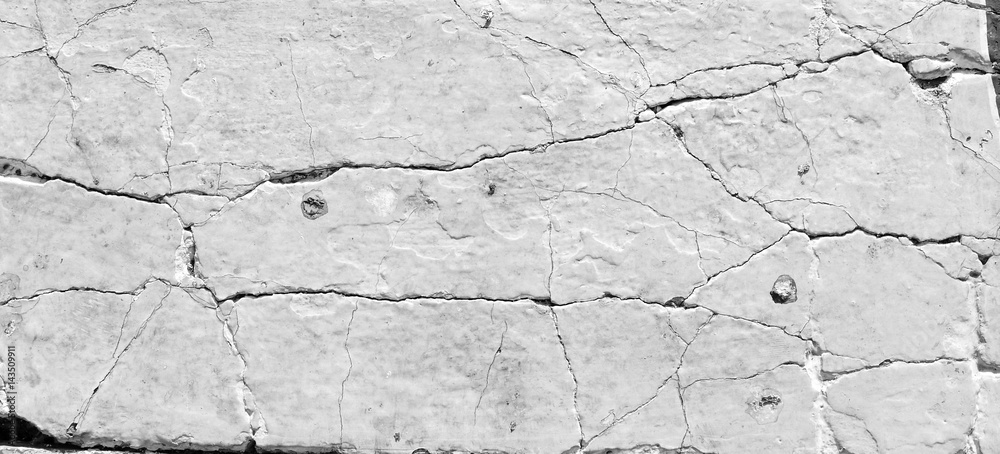 Obraz premium Cracked concrete texture closeup background