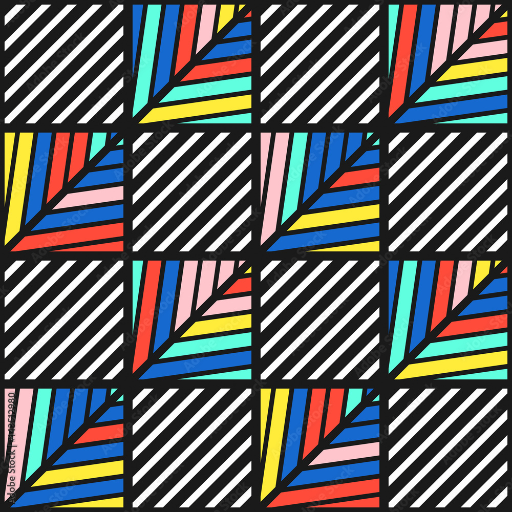 Colorful bright seamless pattern Colorful bright seamless pattern