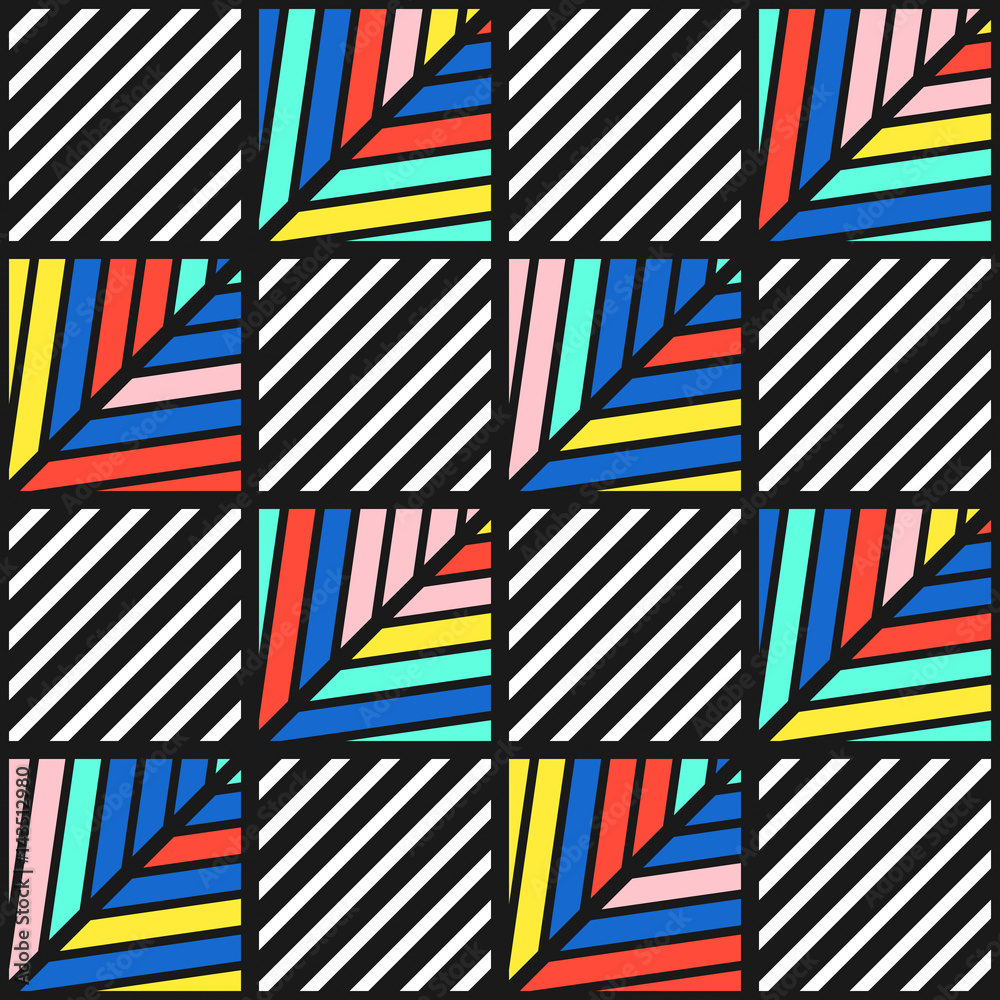 Colorful bright seamless pattern