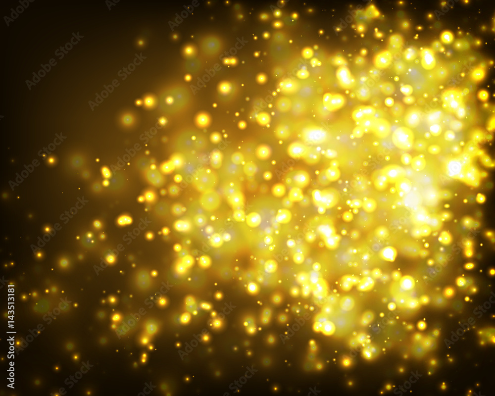 Abstract background. Bokeh. Shine. Bright. Blurred. For your design.