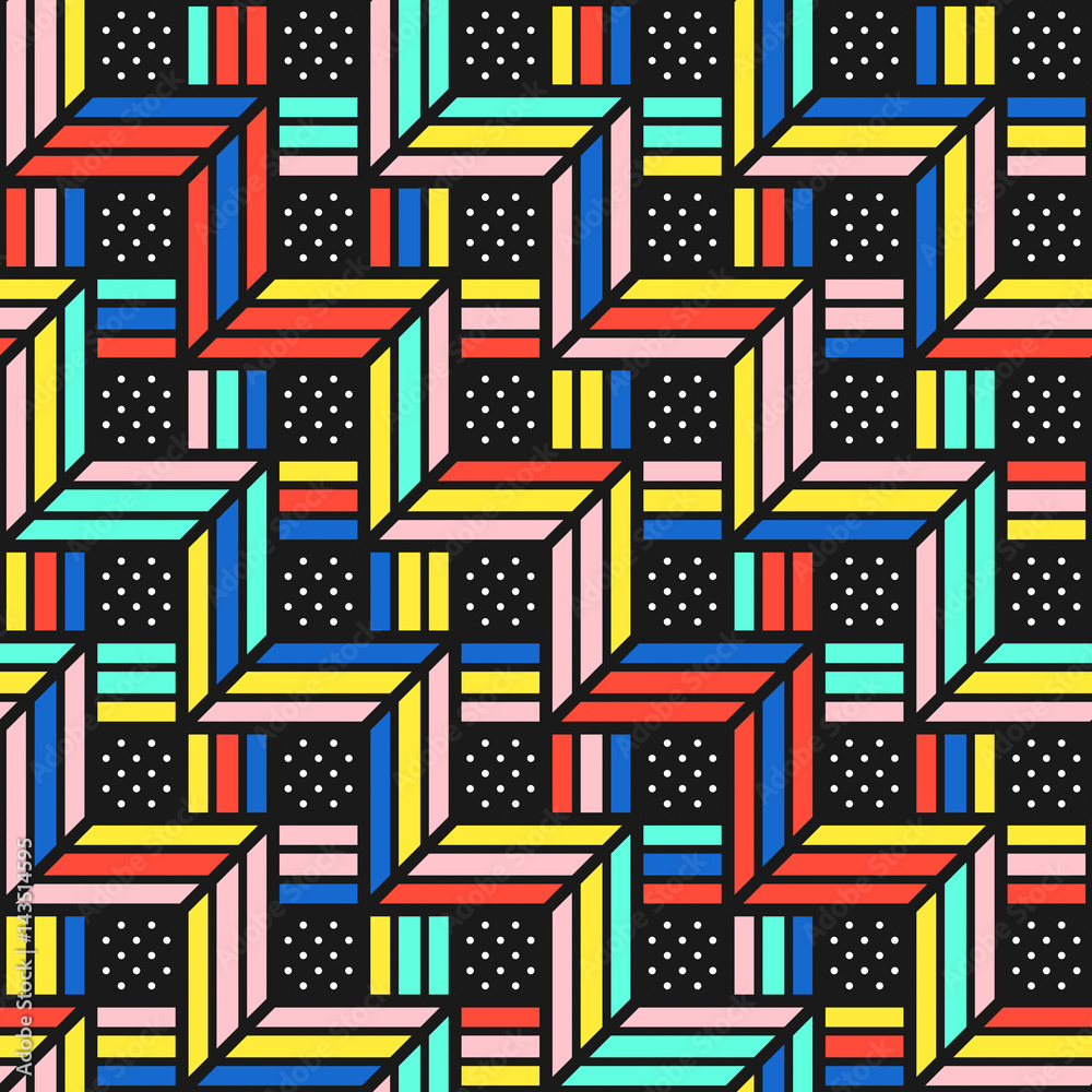 Colorful bright seamless pattern Colorful bright seamless pattern