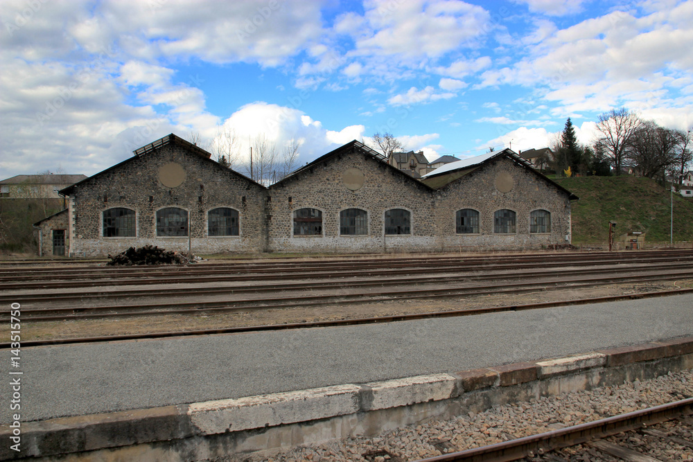 Gare d'Eygurande-Merlines (Corrèze)