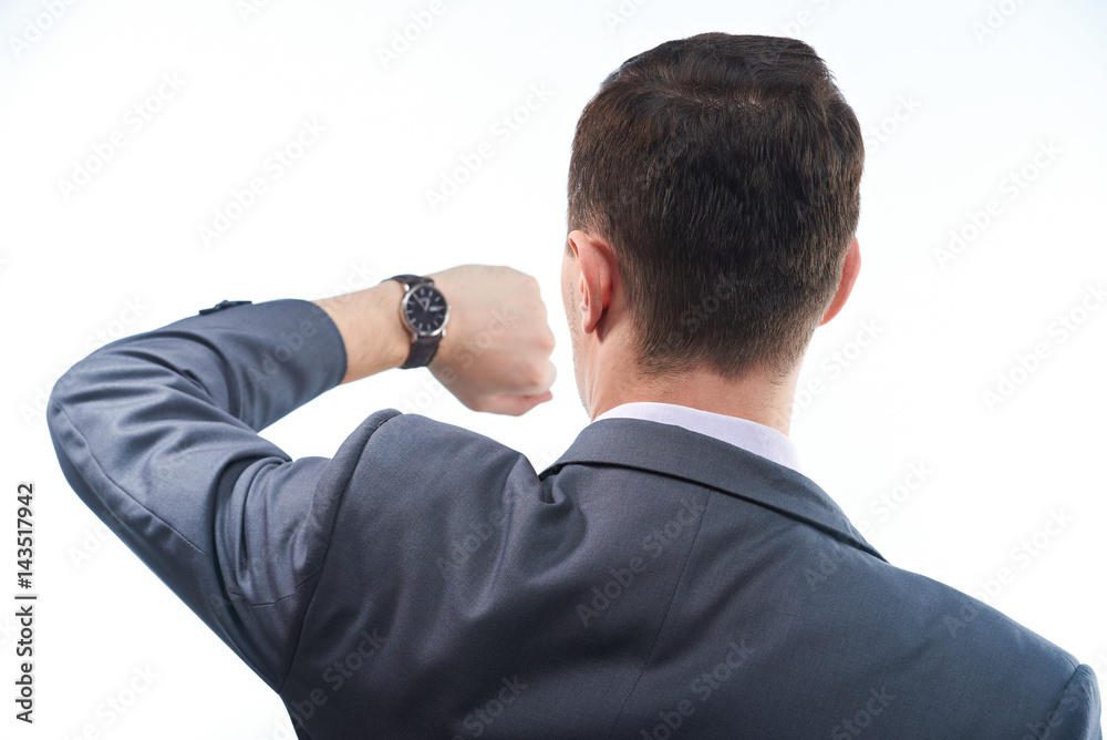 Business man with watch Business man with watch