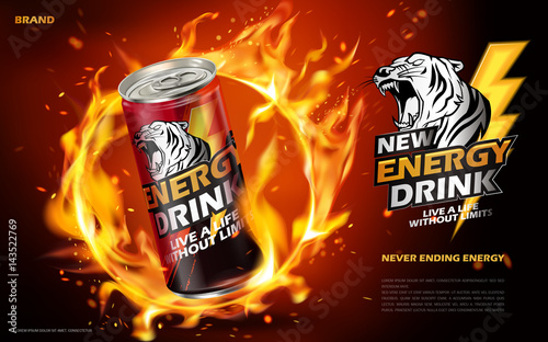 energy drink ad