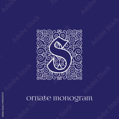 monogram S
