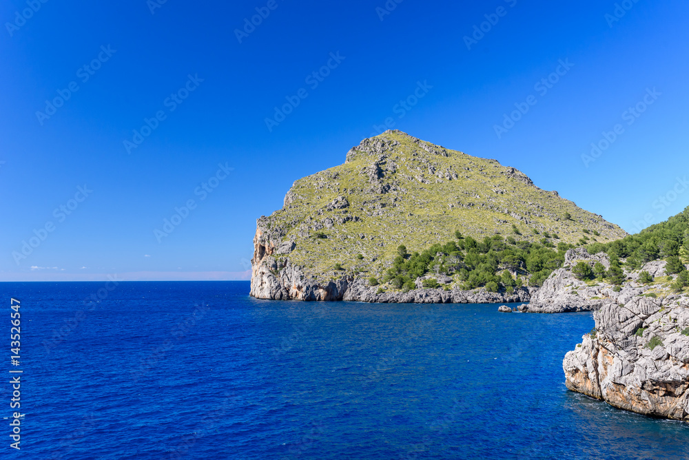 Torrent de Pareis and Port de Sa Calobra - beautiful coast of Mallorca, Spain