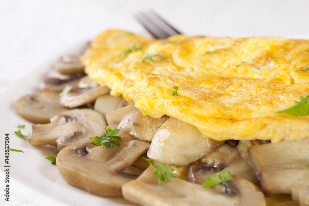 Mushroom Omelet