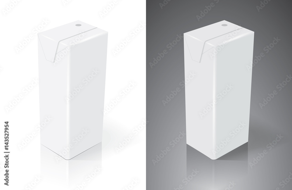 Cardboard packing for your logo and design. Easy to change colors. Mock Up. Vector EPS 10 Cardboard packing for your logo and design. Easy to change colors. Mock Up. Vector EPS 10