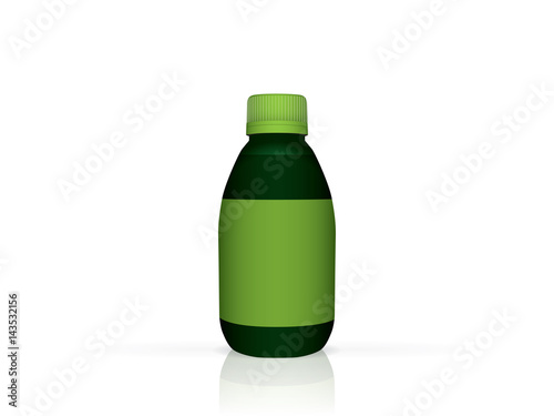 Tube with medications  for your design is easy to change colors Mock up Vector EPS 10