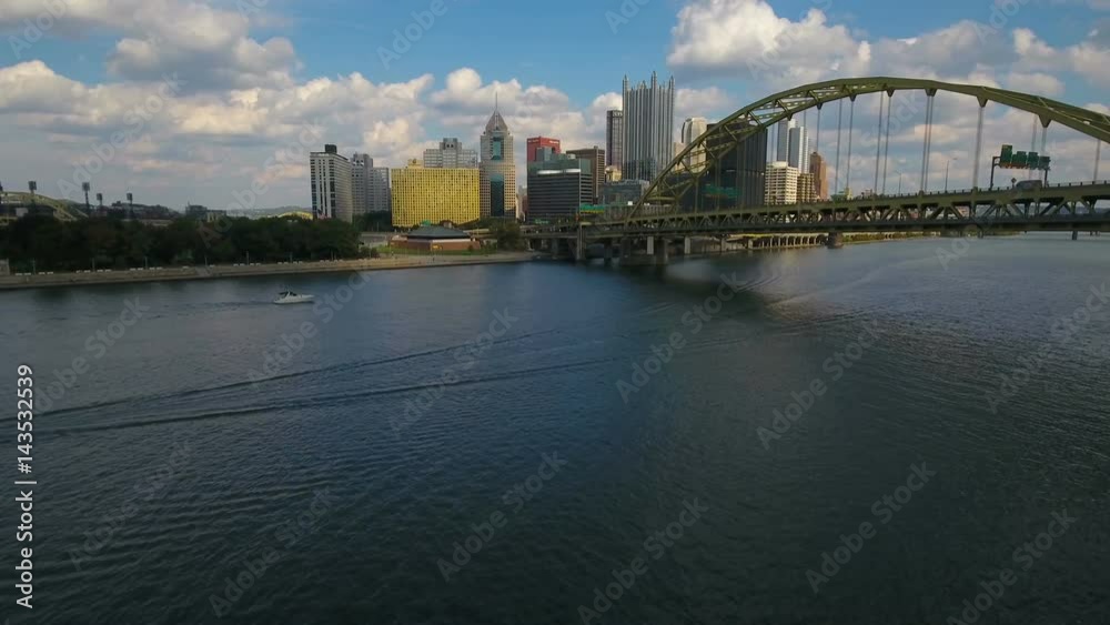 Aerial Pennsylvania Pittsburgh September 2016 4K Aerial Pennsylvania Pittsburgh September 2016 4K