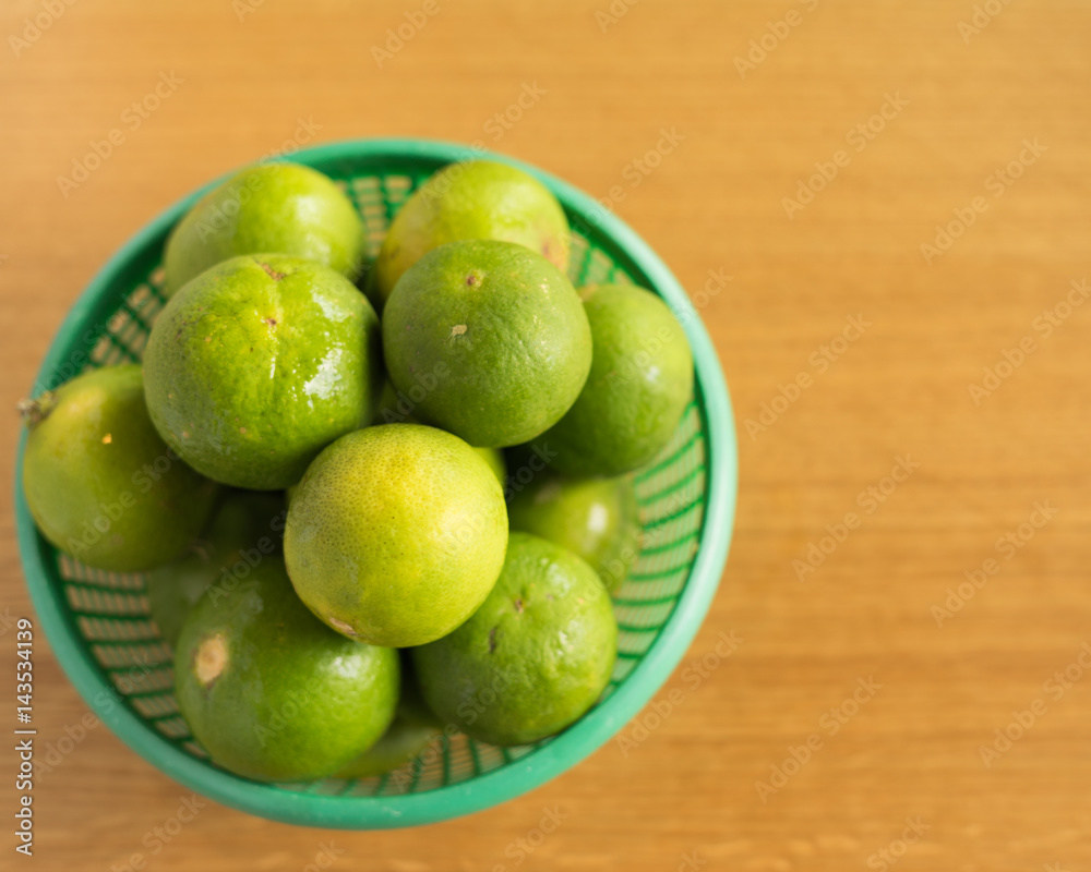 Fresh limes