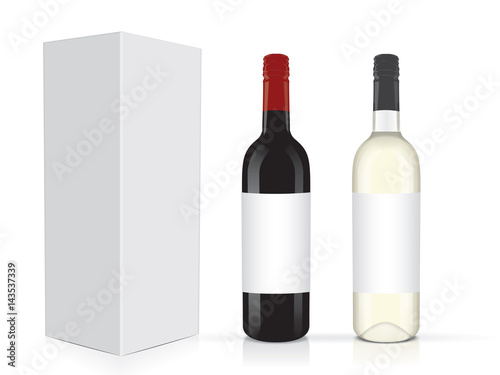 wine for your design and logo Mock Up Vector EPS10