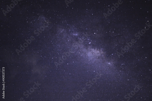 Fototapeta Naklejka Na Ścianę i Meble -  The Milky Way in the middle of the night in krabi thailand.