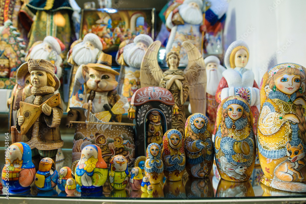 Russian souvenir dolls