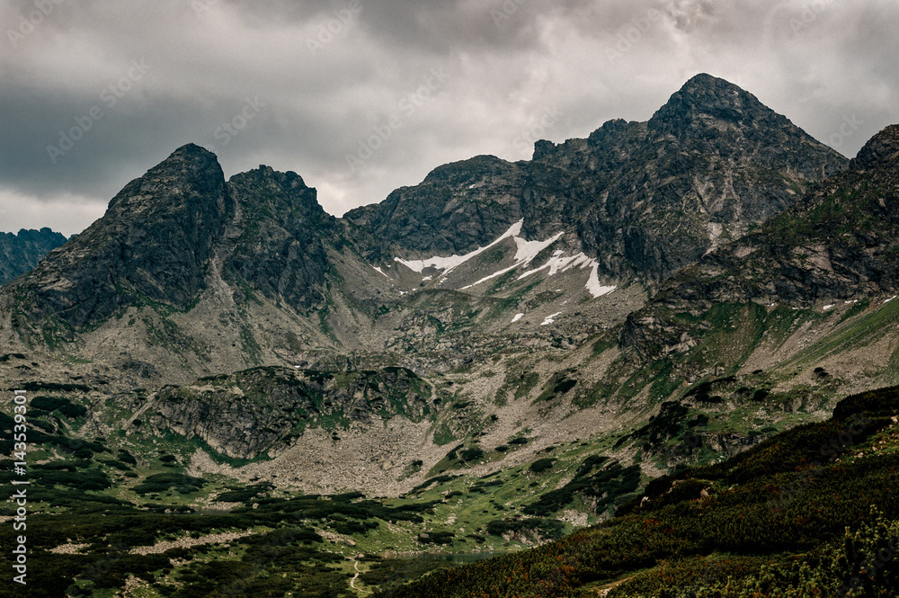 Fototapeta premium Tatra Mountains - Kościelec, Świnica