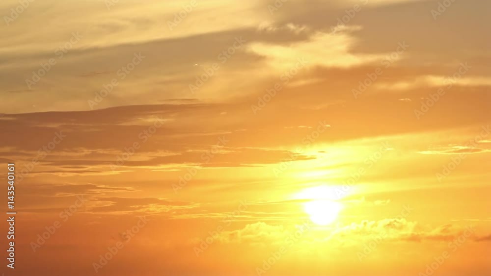 Sunset time lapse on the caribbean sea Sunset time lapse on the caribbean sea