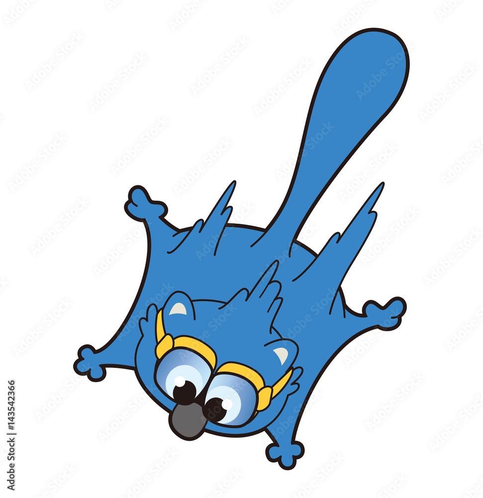 モモンガ探検隊 モモンガレスキュー隊 モモンガ Stock イラスト Adobe Stock