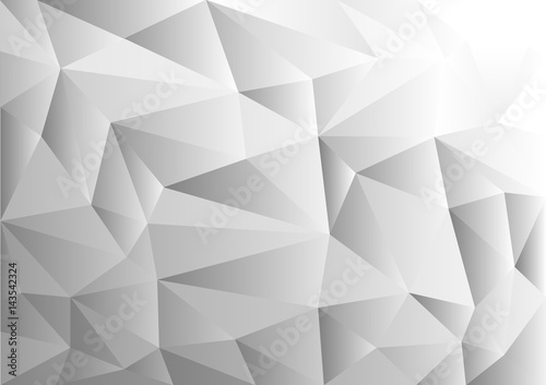 Abstract gray gradient geometric background